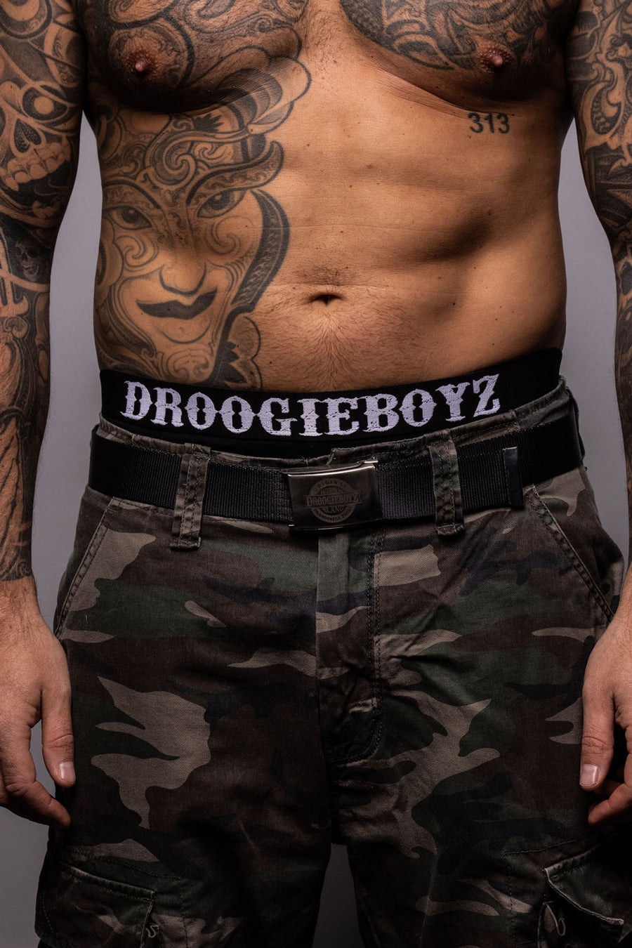 Droogieboyz – Boxershorts – black ♂